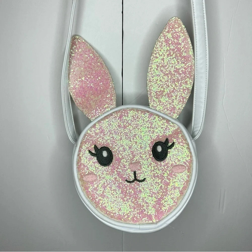Bunny rabbit children’s purse Gymboree glitter